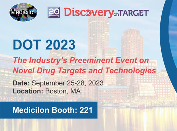 在DOT2023探索新型靶点，不朽情缘mg官网戴学东博士带领团队赴会